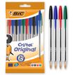 3086121601125-BIC Cristal - 10 Stylos à bille - noir, rouge, bleu, vert-P_99999644_1-0