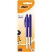 BIC M10 Clic - 2 Stylos à bille - bleu - 1 mm - rétractable