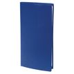 Agenda de poche Impala Anoslim - 4 mois par page - 7,5 x 20 cm - bleu - Quo Vadis