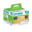 Dymo LabelWriter  - Ruban d'étiquettes auto-adhésives - 1 rouleau de 260 étiquettes (36 x 89 mm) - fond blanc écriture noire