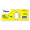Avery - 1000 étiquettes perforées - 30 x 37 mm - lignes bleu