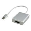MCL Samar - convertisseur USB type C vers HDMI type A femelle - 22cm