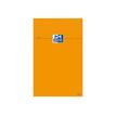 Oxford Bloc Orange A4+ - Bloknote - geniet - 80 vellen / 160 pagina's - extra wit papier - van lijnen voorzien - oranje hoes
