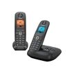 Gigaset A540A Duo - Snoerloze telefoon - antwoordsysteem met nummerherkenning - DECT\GAP - 3-weg geschikt voor oproepen - zwart, antraciet + extra handset