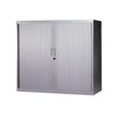 MT - Keukenkast - 2 planken - 2 deuren - zilver
