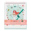 3700572804927-Kiub - Carnet de coloriage sirene 21x25,4 coll les petits--0