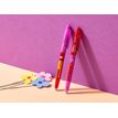 4902505693786-Pilot – FriXion Ball Friends – Stylo effaçable – Encre bleue – Pointe moyenne – Corps violet--1
