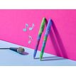 4902505693755-Pilot – FriXion Ball Friends – Stylo effaçable – Encre bleue – Pointe moyenne – Corps bleu c--1