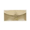 3700572789286-Kiub - Enveloppe - Cadeau - Kraft 20x10 - Emballage - Papier de coton dore--0