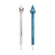 8422593119877-Duo de stylos effaçables panda et ours Back2Fun - encre bleue et pointe 0,5 mm - design mignon--1