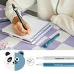 8422593119877-Duo de stylos effaçables panda et ours Back2Fun - encre bleue et pointe 0,5 mm - design mignon--4