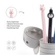 8422593120248-Crayon mécanique 0,5 mm 2B Back2Fun - tête lapin - design ludique - recharge 12 mines incluse--3