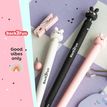 8422593120262-Crayon mécanique Back2Fun 0,5 mm 2B - motif lapin noir décoré de cœurs - recharge de 12 mines.--7