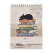 3700572791173-Kiub - Carnet a dessin gm bug art chaton livres--0