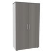 Burocean PRO - Keukenkast - 2 planken - 2 deuren - onderdeelplank - licht eiken, parelwit