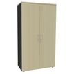Burocean PRO - Keukenkast - 4 planken - 2 deuren - onderdeelplank - esdoornbruin, antraciet