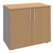 Burocean PRO - Keukenkast - 2 deuren - onderdeelplank - beuken, aluminium