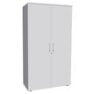 Burocean PRO - Keukenkast - 2 planken - 2 deuren - parelwit, aluminium