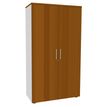 Burocean PRO - Keukenkast - 2 planken - 2 deuren - parelwit, kersenhout
