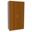 Burocean PRO - Keukenkast - 2 planken - 2 deuren - aluminium, kersenhout