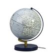 Carpentras Sign - Globe terrestre lumineux - 25 cm - tactile bleu clair