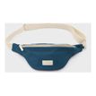 3701506203892-Casyx - Étui de ceinture - 100 % coton biologique - bleu paon-Front-0