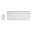5099206086555-Logitech Slim Wireless Combo MK470 - Ensemble clavier et souris - blanc cassé-Back-4
