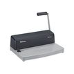 0043859553389-Fellowes Metal 25 - Machine à relier - fil métallique - perfore 10 feuilles - relie 450 feu-Left-angle-0