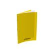 Conquérant Classique - Cahier polypro 24 x 32 cm - 96 pages - petits carreaux (5x5mm) - jaune