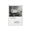 4005546406800-Durable Duraframe - 2 Cadres d'affichage adhésif - A4 - blanc-Left-angle-2