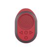 3760206482631-Ryght Pocket 2 - Enceinte bluetooth - noir et rouge-Front-0