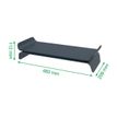 4002432134823-Leitz Ergo - Support pour moniteur - ajustable - gris foncé-Right-angle-0