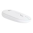 5099206086555-Logitech Slim Wireless Combo MK470 - Ensemble clavier et souris - blanc cassé-Back-7