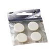 8425901057571-Faibo - Aimant - cercle - 3 cm de diamètre - blanc (pack de 3)-Left-angle-1