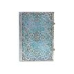 9781439725597-Paperblanks Silver Filigree Collection Maya Blue Grande - Journal - reliure piquée - 210 x 300 mm - -Front-2