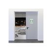 4005546406589-Durable Duraframe Magnetic Security - Cadre d'affichage magnétique bicolore - A4 - vert/blanc-Front-12