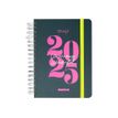 8445641051240-Mr. Wonderful - Agenda de bureau - 2025 - 1 jour par page - reliure à anneaux métalliques - 170 x 226 mm - 368 pages - Un año muy w-Front-0