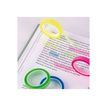 8410782196655-APLI kids - Highlighter tape - 2 pièces - 6 mm x 5 m - bleu fluorescent, vert fluorescent, rose fluorescent, jaune-Close-up-1