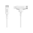 6941921149376-HyperJuice - Câble Lightning - 24 pin USB-C mâle pour 24 pin USB-C, Lightning mâle - 1.5 m - bl-Front-0