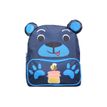 3666311016290-Bagtrotter Kids - Sac à dos - 26 cm - bleu - bleu - ours en peluche-Front-3