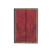 9781439754603-Paperblanks Embellished Manuscripts Collection - Journal - relié - mini - 95 x 140 mm - 88 feuilles / 176 pages - uni - Nineteen eighty-four - rouge - cart-Front-0