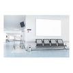 3130630671534-Exacompta - Plaque de signalisation Surveillance caméra - 165 x 44 mm - aluminium brossé-Front-1