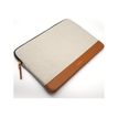 3770012497835-Casyx - Housse pour ordinateur portable jusqu'à 15" - gray coffee-Left-angle-0