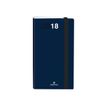 3664447206004-Oberthur Néo Flex 16 Pocket - Agenda - semainier - 89 x 165 mm - papier blanc - couverture bleu m-Front-0