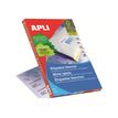 8410782012788-APLI PAPER - Auto-adhésif - blanc - 57 x 105 mm 1000 unités (100 feuille(s) x 10) étiquett-Left-angle-2