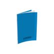 CONQUERANT Classique Polypro - Notitieboek - gestikt gebonden - A4 Plus - 70 vellen / 140 pagina's - Seyès - blauw - polypropyleen (PP)