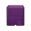 Exacompta Pen-Cube - Pot à crayons violet translucide