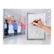 4005546407043-Durable Duraframe Note - Cadre d'affichage adhésif - A4 - argent - avec porte-stylo-Front-10