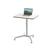 4002432138395-Leitz Ergo Small - Bureau assis/debout - reglage manuel - blanc-Right-angle-5