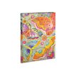 9781439744413-Paperblanks Flexis Flutterbyes Ultra - Cahier de notes - reliure piquée - 180 x 230 mm - 176 feuilles / 88 p-Left-angle-3